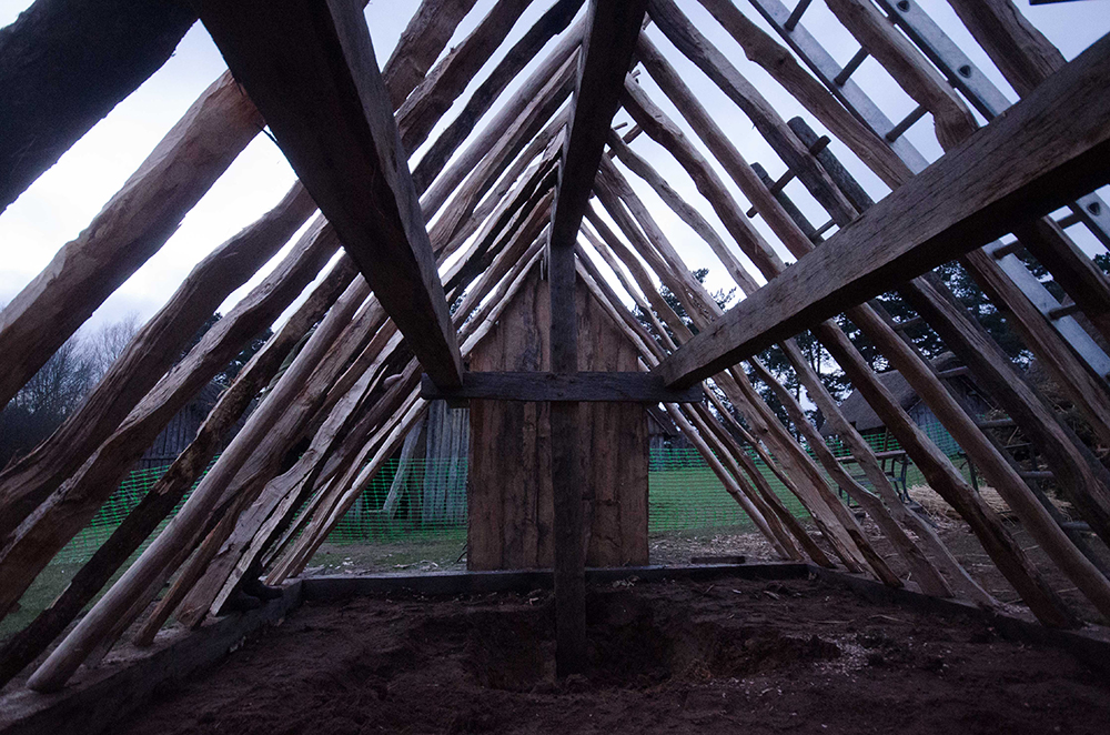 anglo saxon longhouse